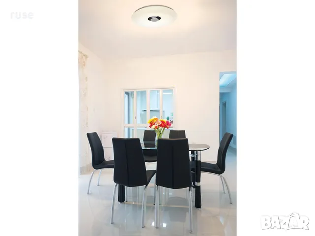 НОВ! Led плафон с Bluetooth тонколона,Лампа, снимка 4 - Лампи за таван - 50418742