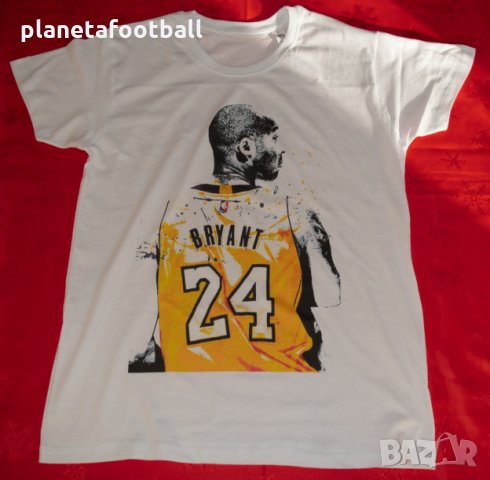 Баскетболна тениска на Kobe Bryant!24 LA LAKERS!Мъжка Фен тениска на Коби Брайант! , снимка 1 - Тениски - 31448672