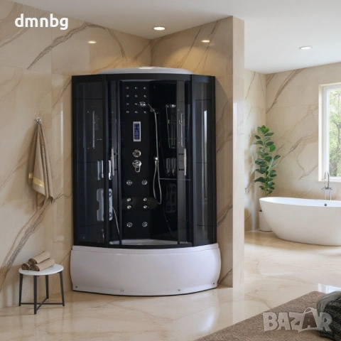 Хидромасажна душ кабина DMN Сиена , 120x120x215 см, снимка 2 - Душ кабини и вани - 50574678