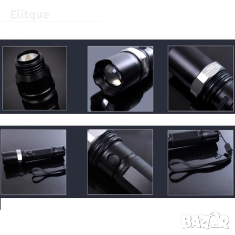 Фокусиращ LED фенер  с мащабиране и дълга втора лампа 15W FL33, снимка 3 - Други - 52806472