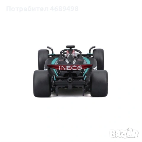 Bburago Mercedes F1 W15 E-Performance #63 – 1:43 метален DieCast F1 модел – George Russell, снимка 4 - Колекции - 53174867