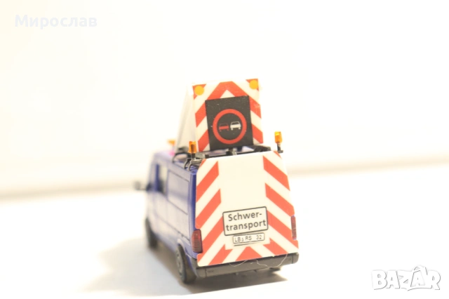 HERPA H0 1/87 MERCEDES SPRINTER КАМИОН МОДЕЛ КОЛИЧКА, снимка 4 - Колекции - 54347056