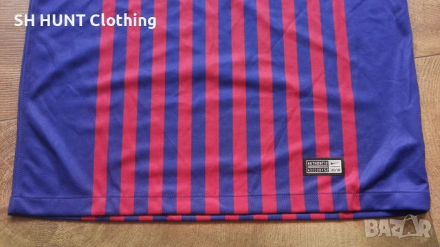 NIKE FC BARCELONA Kids Football T-Shirt Размер 13-15 г / 158-170 см детска футболна тениска 6-66, снимка 14 - Детски тениски и потници - 53126633