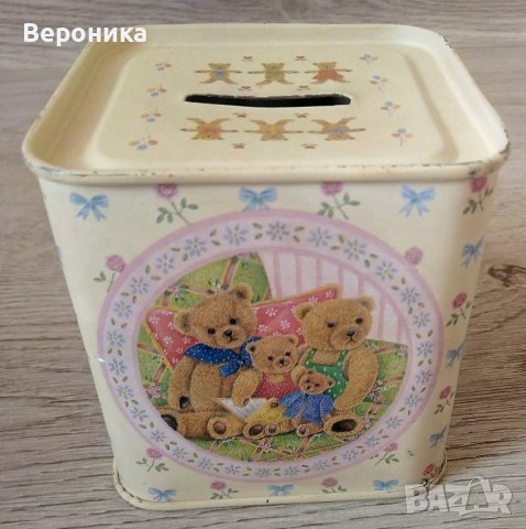 Метална детска ретро касичка от бонбони, снимка 2 - Други - 37286917