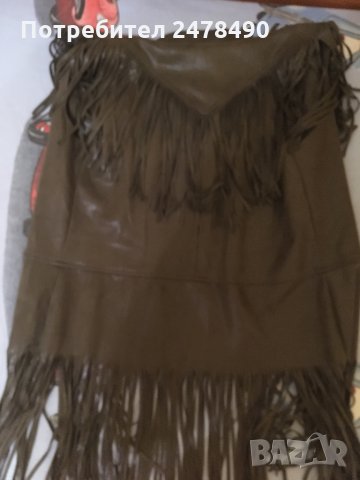 Кожен елек, снимка 3 - Елеци - 30398543