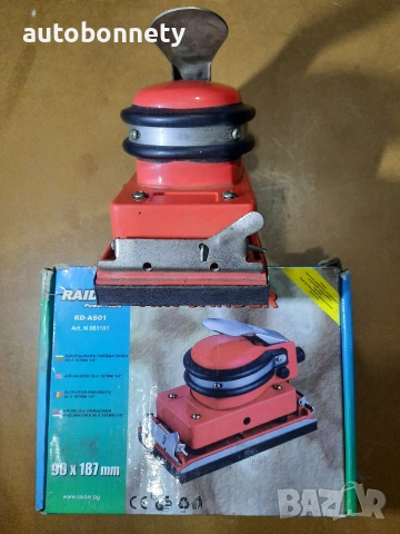 Виброшлайф на въздух , Чисто Нов с гаранция., снимка 6 - Шлайфмашини - 53381217