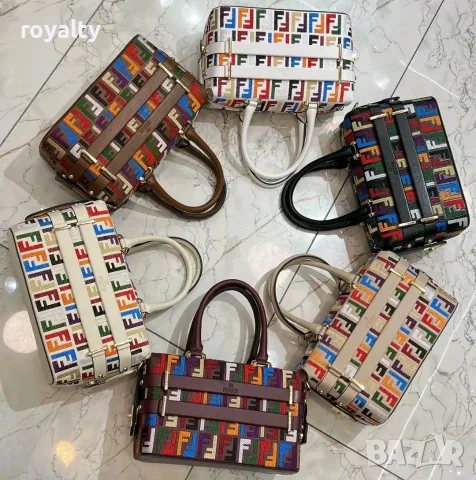 Fendi Нова Дамска Чанта Различни Цветове 