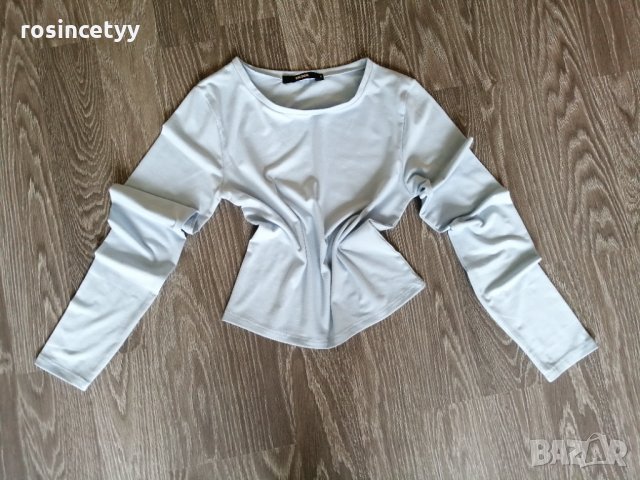 къса блузка, снимка 5 - Блузи с дълъг ръкав и пуловери - 24157169