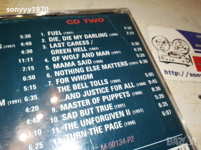 METALLICA X2 CD 0211231036, снимка 15 - CD дискове - 42820781