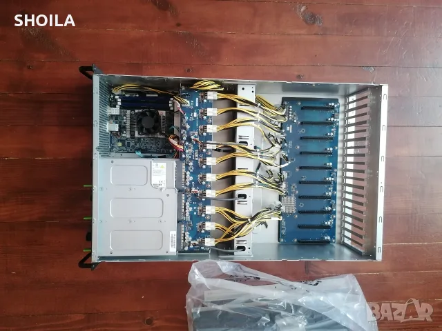 Сървър GIGABYTE G-431 MMO (копачка) , снимка 4 - Работни компютри - 55876556