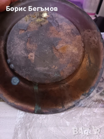 Египетска винтидж метална чиния за стена , снимка 5 - Антикварни и старинни предмети - 53303142