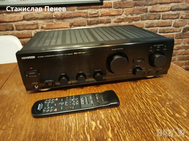 Kenwood KA-4060R Mos Fet Integrated Stereo Amplifier, снимка 2 - Ресийвъри, усилватели, смесителни пултове - 55804980