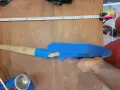 заострена (обла) градинска лопата с дървена дръжка., снимка 6
