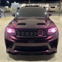 Предна броня + DRL Jeep GRAND CHEROKEE TRACKHAWK SRT Style, преден капак 2014 - 2021 и други части, снимка 15