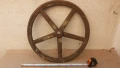 старо огромно колело, чигун , снимка 1
