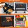 Нов комплект Аксесоари за въздушен фритюрник Дом Кухня Подарък, снимка 3