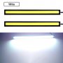 Изчерпано! Универсални ЛЕД/диодни Дневни светлини; LED лента за кола (17 см - бяла светлина), снимка 2