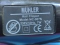 Машинка за подстригване MUHLER MC-907S, снимка 4