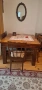 Старинни автентични мебели от началото на миналия век от масив с резба, снимка 3