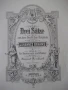 Ноти "Drei sätze aus dem deutschen requiem von J.Brahms"-32с, снимка 2