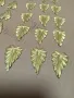 Комплект Стари Чисто Нови Бронзови Листенца Листа 30бр., снимка 3