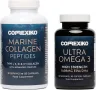 CORREXIKO Морски колаген капсули и Ултра Омега 3 добавка комплект - 2000mg, снимка 1