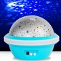 Цветна LED нощна лампа НЛО проектор със звездно небе за датската стая и спокоен сън., снимка 1