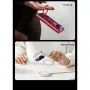 Xiaomi 18 Fold Магнитен Калъф, Стъкло, 360° Стойка – Черен, Червен и Сребрист, снимка 5