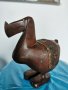 Дървена Африканска фигура, снимка 1 - Антикварни и старинни предмети - 42100519