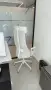 IKEA JÄRVFJÄLLET – бял ергономичен офис стол с подглавник, снимка 2
