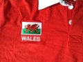 Уелс тениска ръгби 6 нации дълги ръкави 100% памук размер ХЛ, снимка 2