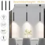 Mikeru висящи LED полилейни лампи за остров, 2 бр., 3 CCT 3000–6500K, регулируеми, снимка 6