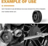 CTcar 60 мм инструмент за гнездо за гайката на оста на задното колело за KTM Super Duke, снимка 5