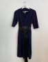 Тъмно синя рокля, снимка 1 - Рокли - 42832745