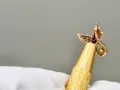  ЗЛАТЕН МЕДАЛЬОН С ДИАМАНТИ, снимка 4