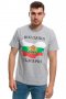 Нова мъжка тениска с трансферен печат България, с карта и герб на България, снимка 7