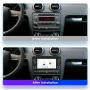 7″ Android мултимедия за Audi A3 (2003–2013) | CarPlay | Plug & Play | Навигация, снимка 3
