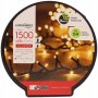 Коледни светлини Luxuriance 1500 LED 35m. Коледна украса лампички за декорация , снимка 3