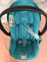 Столче за кола Cybex Cloud Z i-Size с включена подложка за новородено – цвят River Blue- тюркоаз, снимка 1
