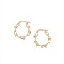 Златни обеци Tiffany i Co 2,48гр. 14кр. проба:585 модел:20309-6, снимка 1