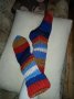ръчно плетени чорапи размер 38, снимка 1