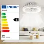Таванен вентилатор Ateroll 46 cm с RGB LED осветление и дистанционно, снимка 5