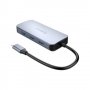 USB Хъб USB Преобразувател Orico MC-U602P-GY-BP, USB Type C Хъб, 6-in-1 Docking Station, снимка 2