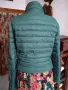 Дамска пухенка олекотена цвят зелен, снимка 2