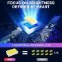 Комплект 2 LED плафона с извит дизайн, 21 W, 6000 K, 1600 lm, снимка 7