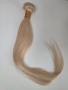 Екстеншън, 100% естествена коса за удължаване - слънчево русо - различни дължини, снимка 2