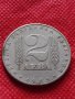 Монета 2 лева 1969г. от соца за колекция декорация - 25010, снимка 2