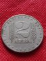 Монета 2 лева 1969г. от соца за колекция декорация - 25010, снимка 2