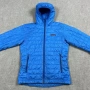 Мъжко хибридно яке Patagonia PRIMALOFT  Nano Puff  Endless Blue Quilted , XL размер , снимка 2