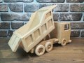 Дървен макет на камион - Самосвал – Craft Camp, снимка 9